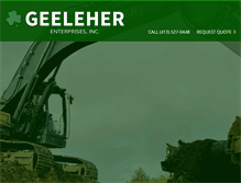 Tablet Screenshot of geeleher.com